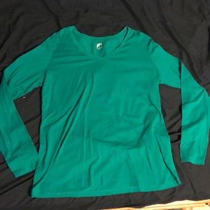 Long Sleeve, V-Neck Top